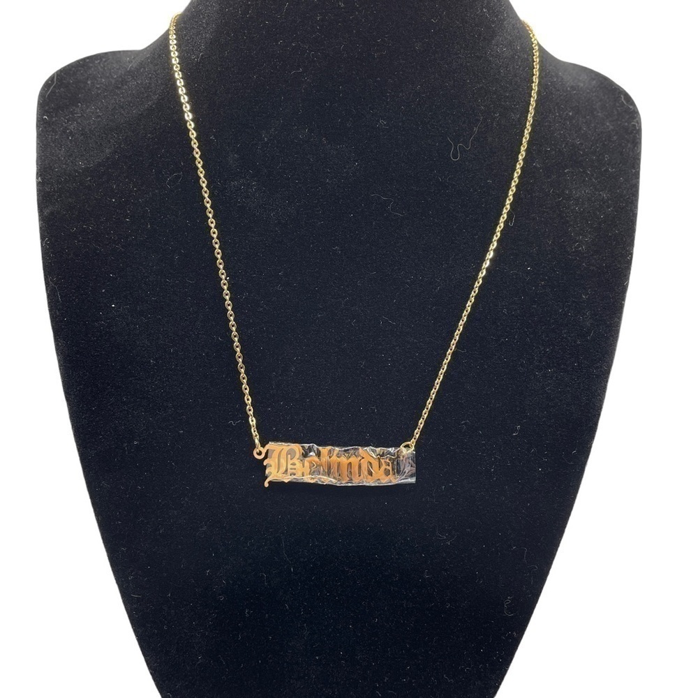 Joycuff Belinda personalized necklace NIB